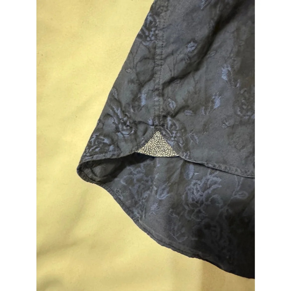 Ted Baker Floral Buttondown Shirt Blue Size 16 L - Picture 8 of 8